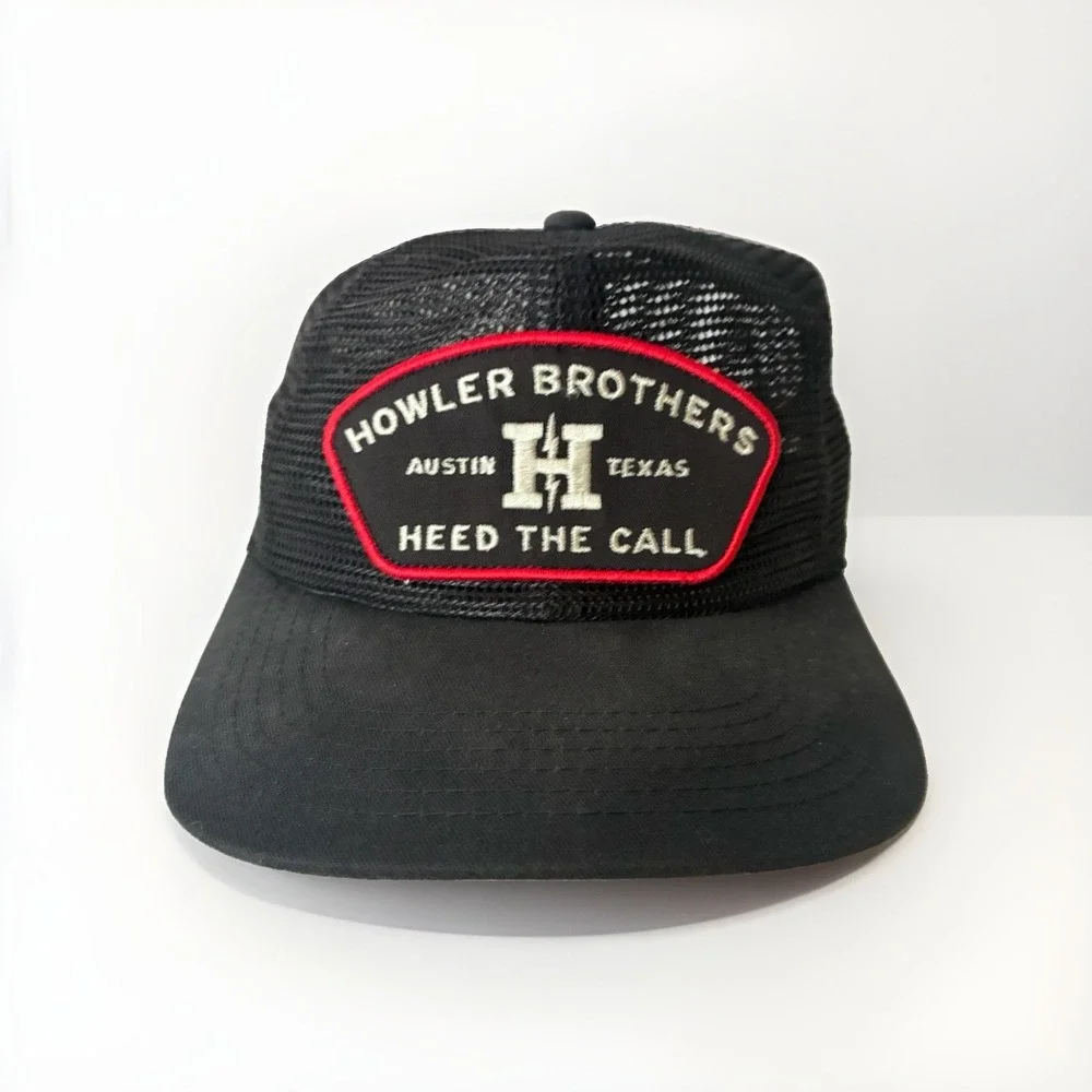 Howler Brothers Men's Adjustable SnapBack Black Feedstore Trucker Hat